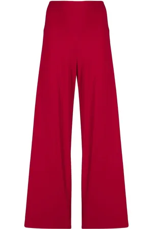 Norma Kamali Wide-leg flared trousers