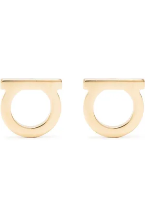 Salvatore Ferragamo Gancini stud earrings