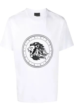 BILLIONAIRE Flocked-logo short-sleeved T-shirt