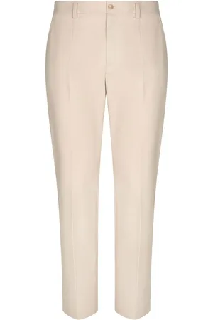 Dolce & Gabbana Logo-tag tailored trousers
