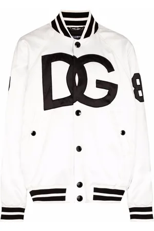 Cotton Black And White Mens Full Sleeve Unisex Varsity Jackets, Size: 18-48  inches