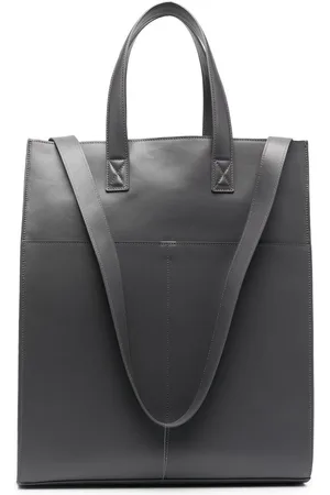 MARSÈLL Large rectangular leather tote bag