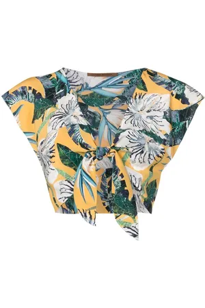 CLUBE BOSSA Floral bikini top