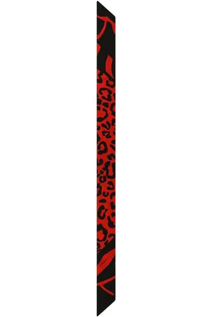 Dolce & Gabbana Animal-print wrist scarf