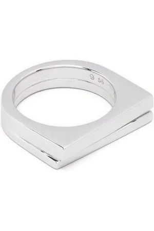 TOM WOOD Step L layered ring