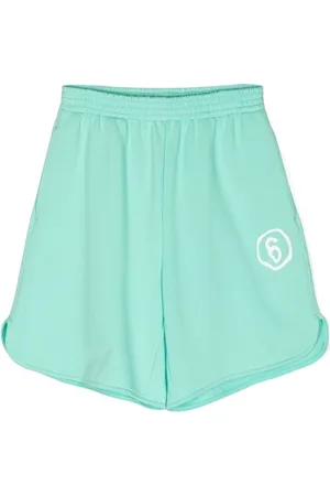Maison Margiela Number-print cotton shorts