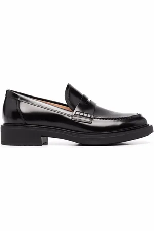 Gianvito Rossi Harris leather loafers