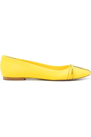 Sarah Chofakian Pati leather ballerina shoes