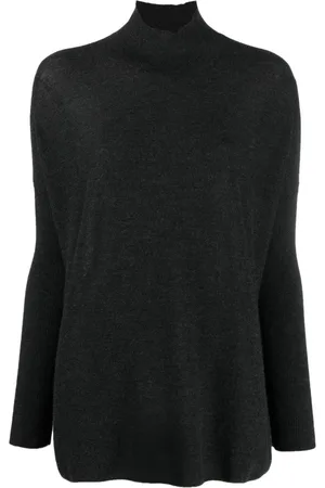 GENTRYPORTOFINO Cashmere mock-neck knitted sweater