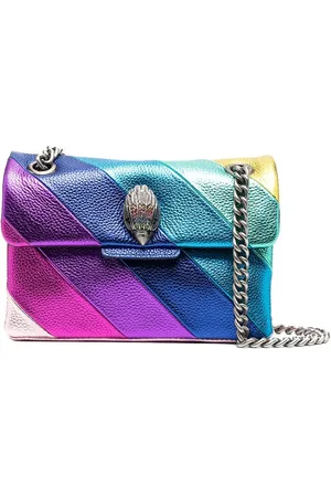 Kurt Geiger Kensington striped crossbody bag