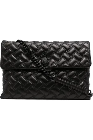 Miss KG by Kurt Geiger Tia Black Clutch Bag | Endource