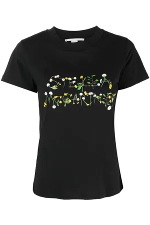 Stella McCartney Dandelion logo-print T-shirt