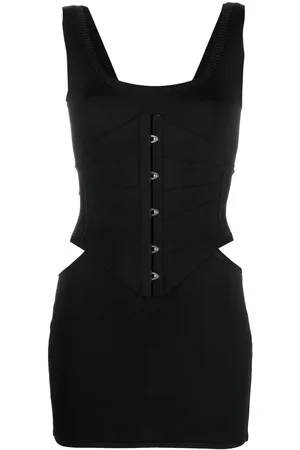 Roberto Cavalli Cut-out corset mini dress