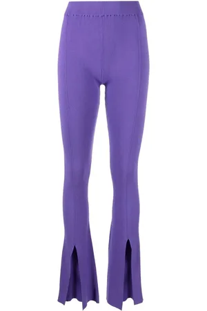 REMAIN Front slit knit trousers