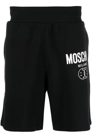 Moschino X Smiley cotton jersey shorts