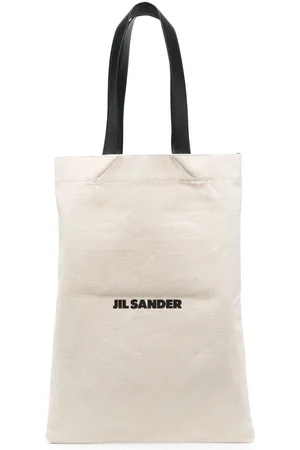 Jil Sander Logo-print cotton tote bag