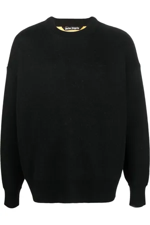 Palm Angels Palm tree intarsia-knit wool sweater