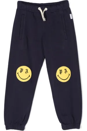 Palm Angels Smiley-print track pants