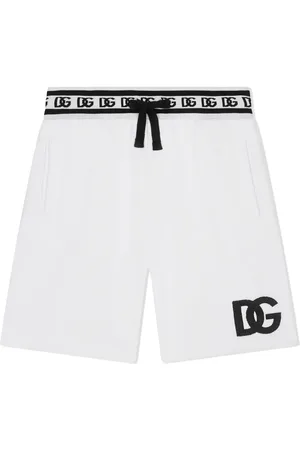 Dolce & Gabbana Logo-embroidered track shorts
