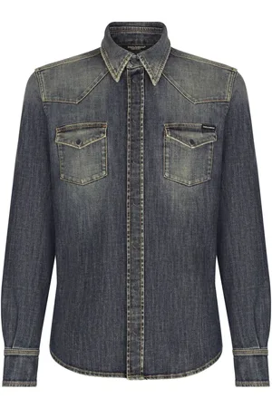 Buy Denim Shirts size 30-32 for Men Online | FASHIOLA.in