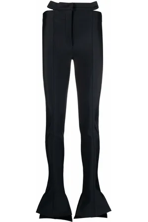 MUGLER Cut-out detail trousers
