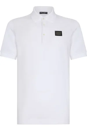 Dolce & Gabbana Logo-tag piqu?? polo shirt