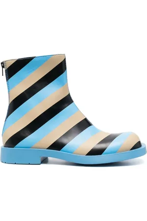 Camper Striped ankle boots