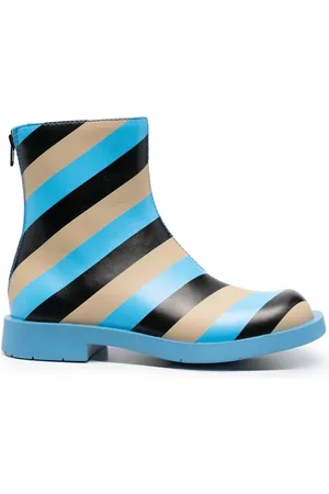 Camper Striped ankle boots