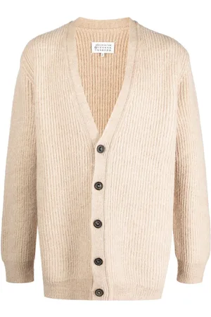 Maison Margiela V-neck alpaca-blend cardigan