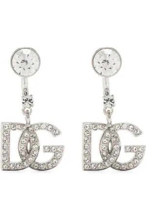 Dolce & Gabbana KIM DOLCE&GABBANA logo-pendant earrings