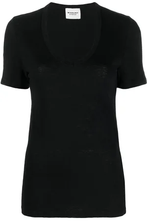 Marant Etoile Scoop-neck short-sleeve T-shirt