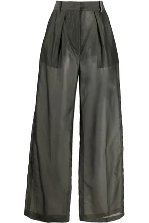 Fabiana Filippi Pleated straight-leg trousers