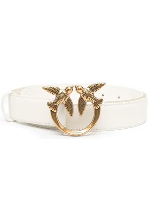 Pinko Love bird leather belt