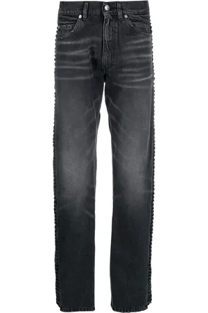 Martine Rose Monogram Slim Jeans in Blue for Men