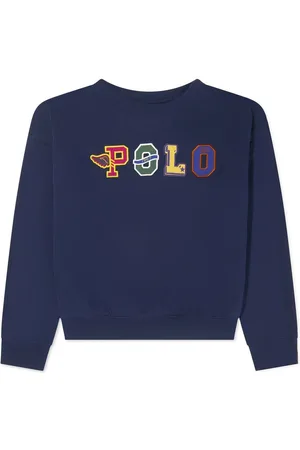 Ralph Lauren Appliqu??-logo crew-neck sweatshirt