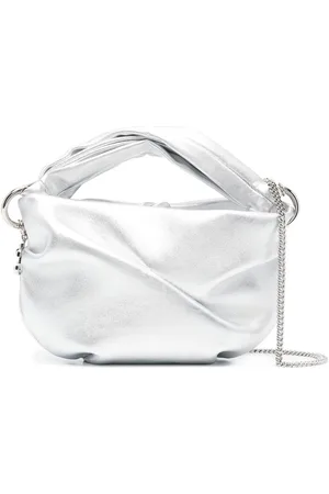 Jimmy Choo Bonny metallic-effect tote bag
