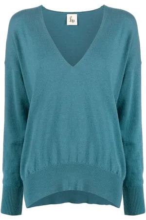 Paula V-neck cashmere jumper