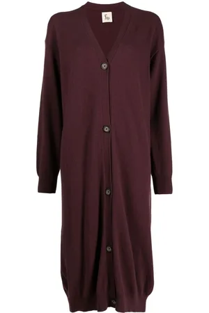 Paula Long-length cashmere cardigan