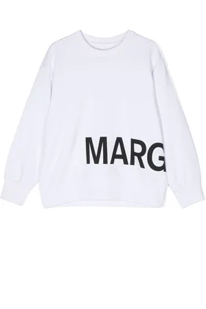 Maison Margiela Logo-print crew-neck sweatshirt