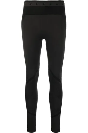 Golden Goose Logo-embellished panelled leggings