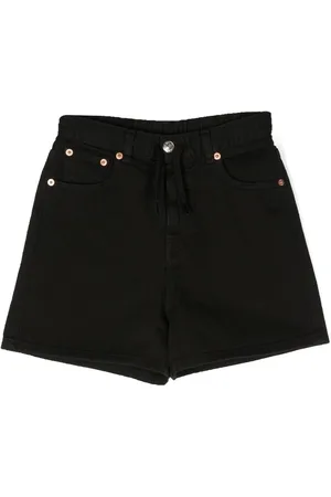 Maison Margiela Drawstring-waist straight-leg shorts
