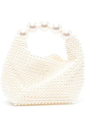 VANINA Nuit pearl tote bag