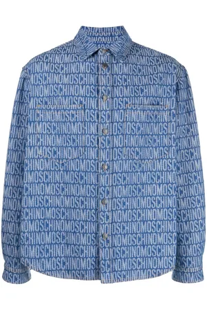 Denim Shirts in the color blue for Men on sale | FASHIOLA.in