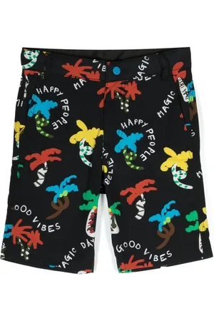 Stella McCartney Graphic-print chino shorts