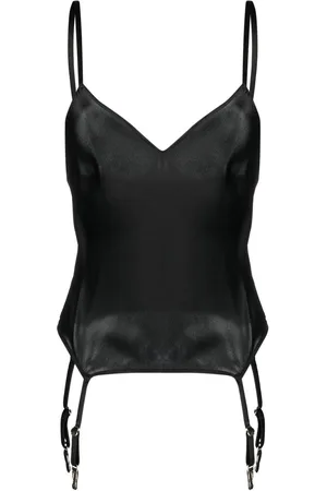 MAISON CLOSE Silk camisole top