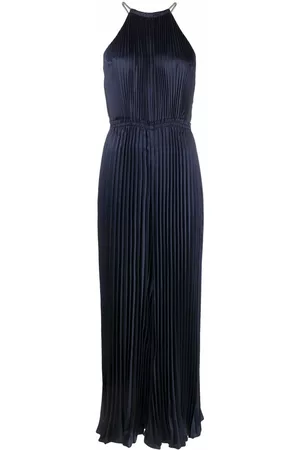 Michael Kors Halterneck pleated jumpsuit