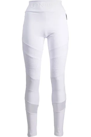 Philipp Plein Ribbed-panelled jogging leggings