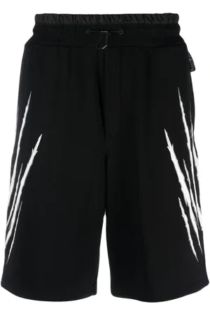 Philipp Plein Scratch-print jogging shorts