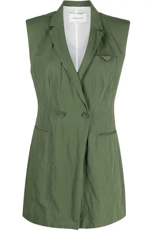 Fabiana Filippi Sleeveless double-breasted blazer