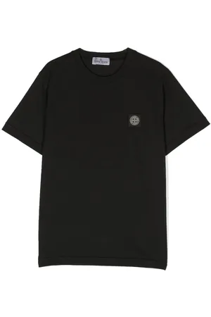 Stone Island Logo-patch short-sleeve T-shirt